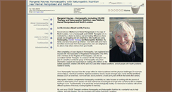 Desktop Screenshot of margarethayneshomnatnut.co.uk